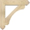 Ekena Millwork Legacy Arts and Crafts Rough Sawn Bracket w/ Offset Brace, Douglas Fir, 6"W x 24"D x 24"H BKT0604X24X24LEC03RDF - alternate 4